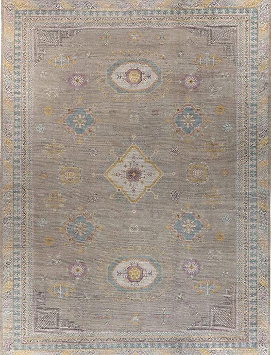 Қолмен жасалған жүннен кілем Khotan One