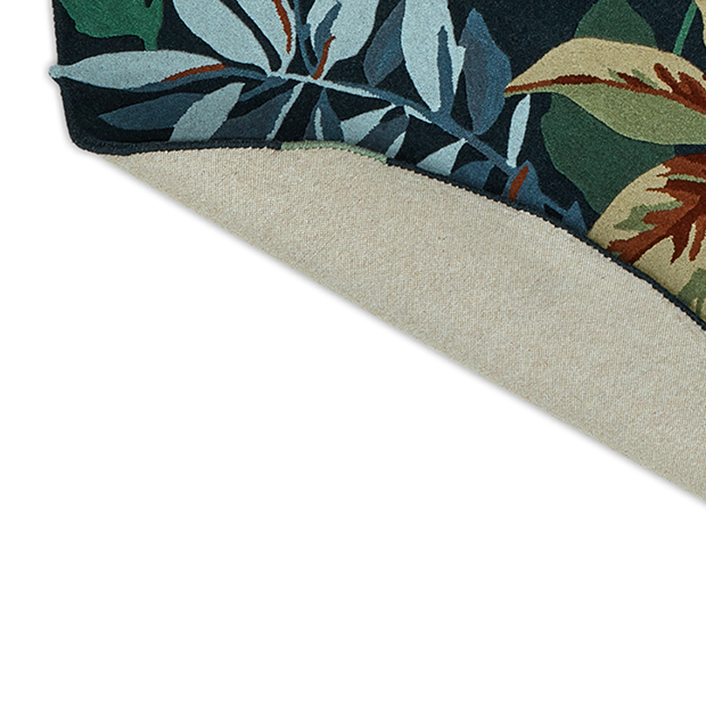 Домалақ кілем Robin’s Wood Forest Green 146508 | Өлшемі: Ø 150 см