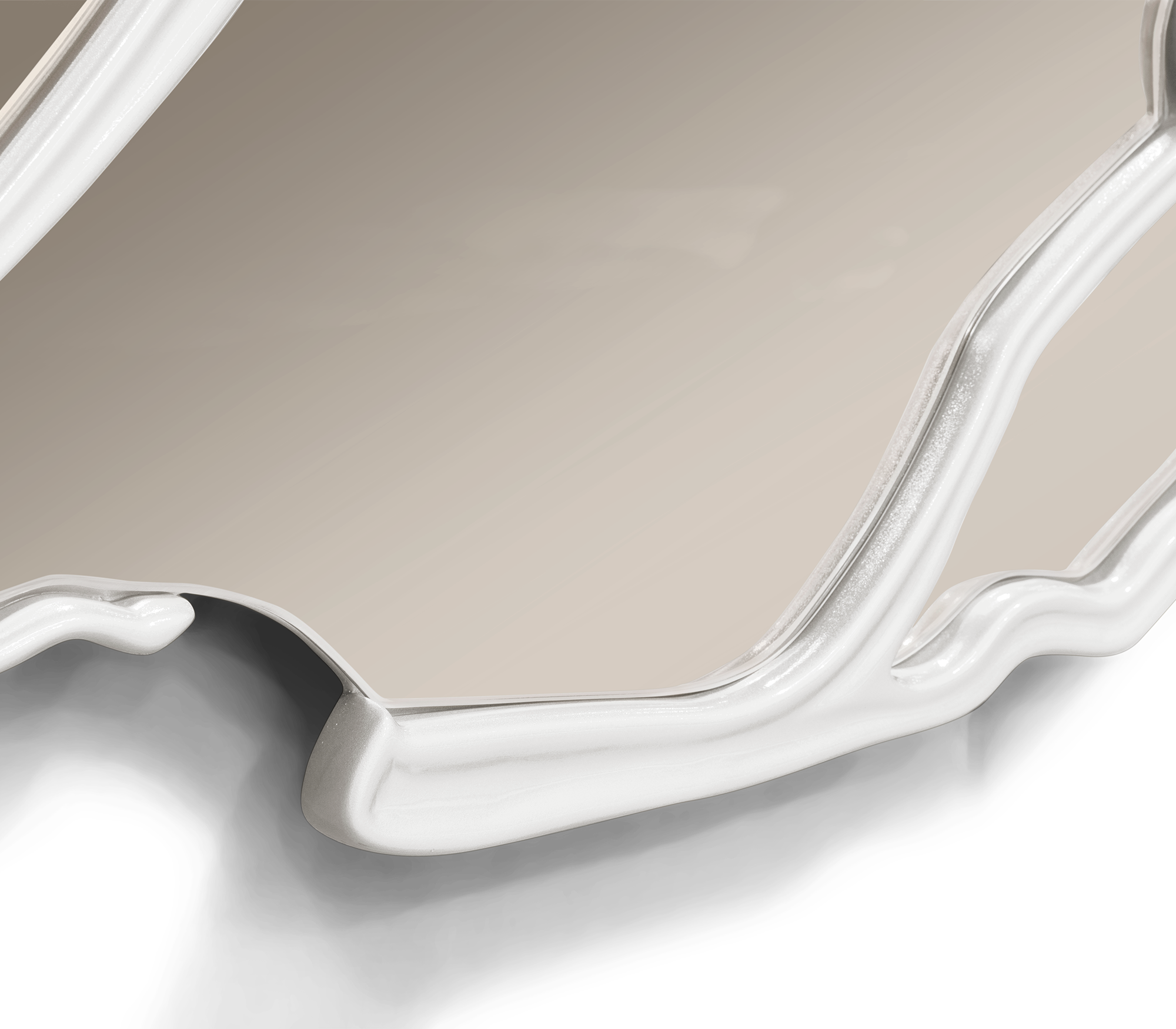 Зеркало Artisan цвета слоновой кости