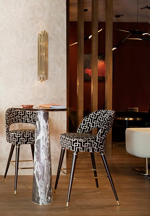 Барный стол черный Forge