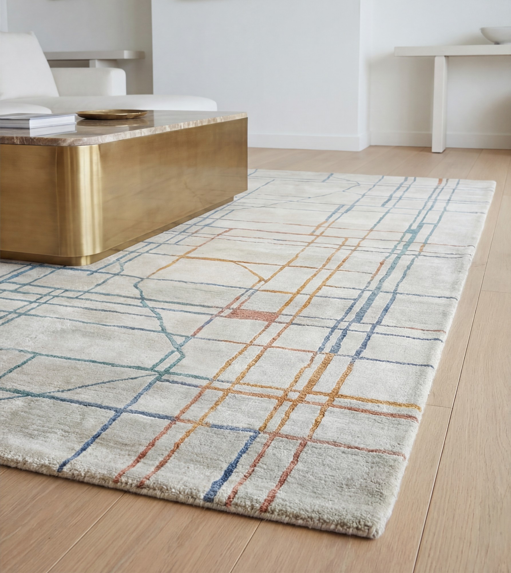 Дизайнерский ковер Linen Grid