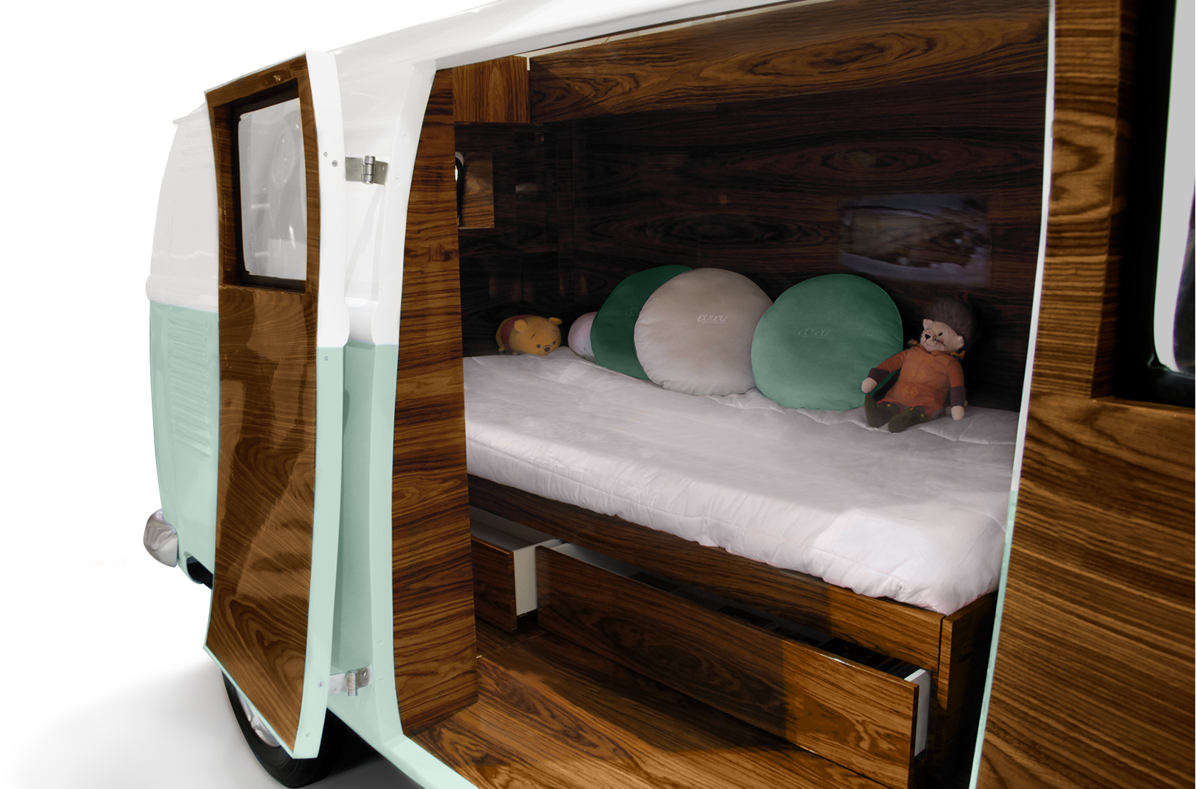 Кровать для детей Traveler’s Caravan Green