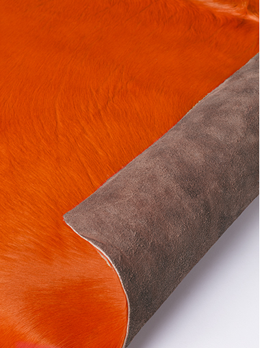 Табиғи тері Orange | Өлшемі: 200 x 240 см