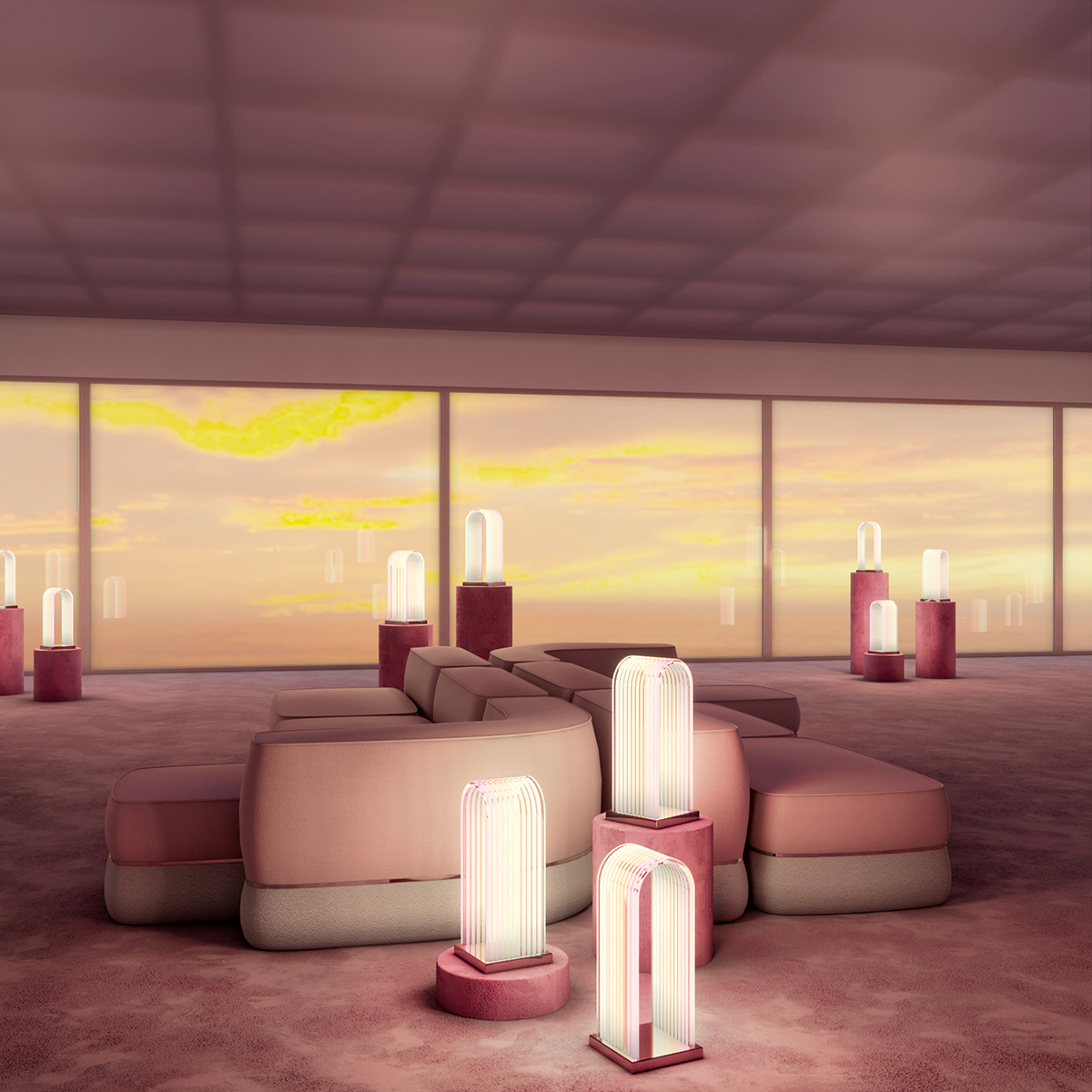 Настольная лампа Disco