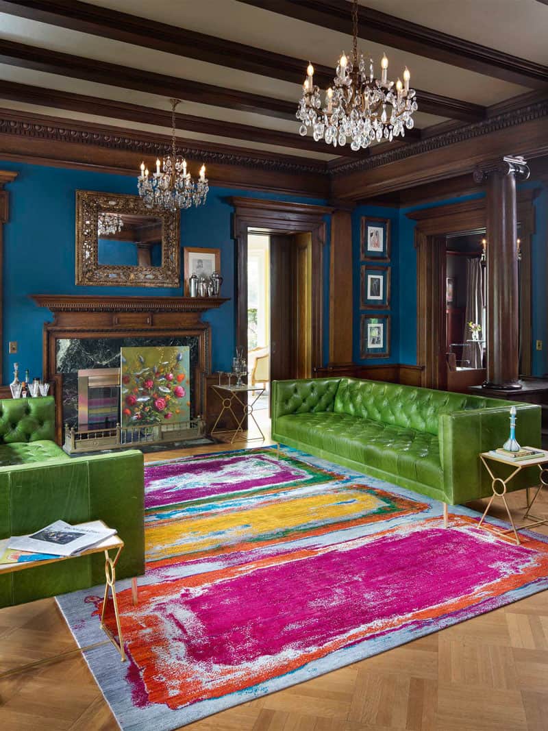 Роскошный ковер ручной работы Love Joy