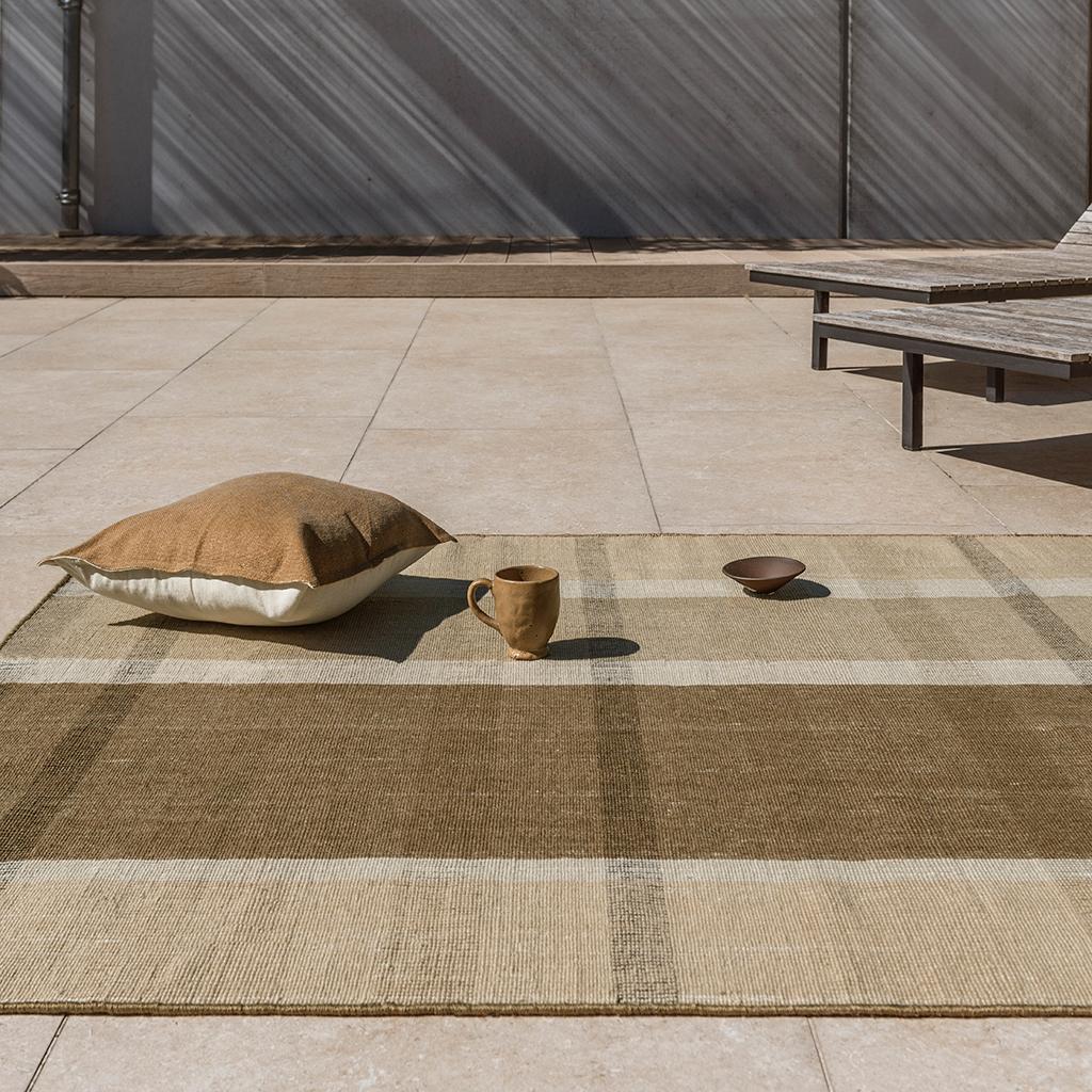 Кілем сыртқы Zona Cashew Block Stripe | Өлшемі: 140 x 200 см