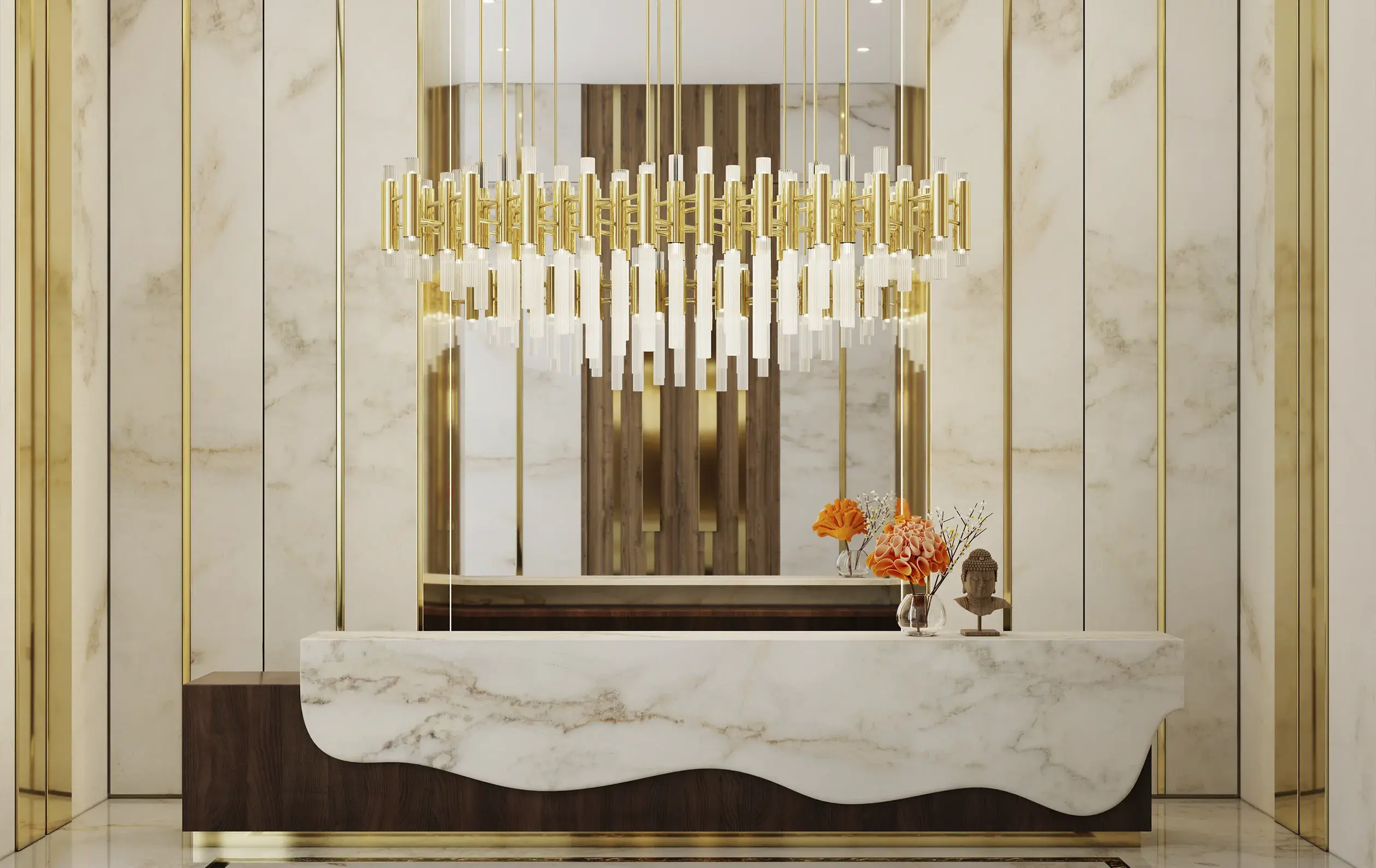 Подвесной светильник Cascade Rectangular - 3