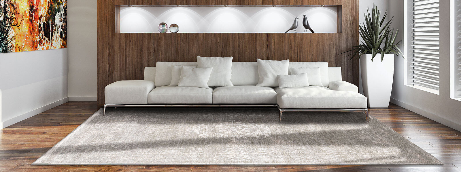 Кілем 8382 White Pepper | Өлшемі: 280 x 360 см