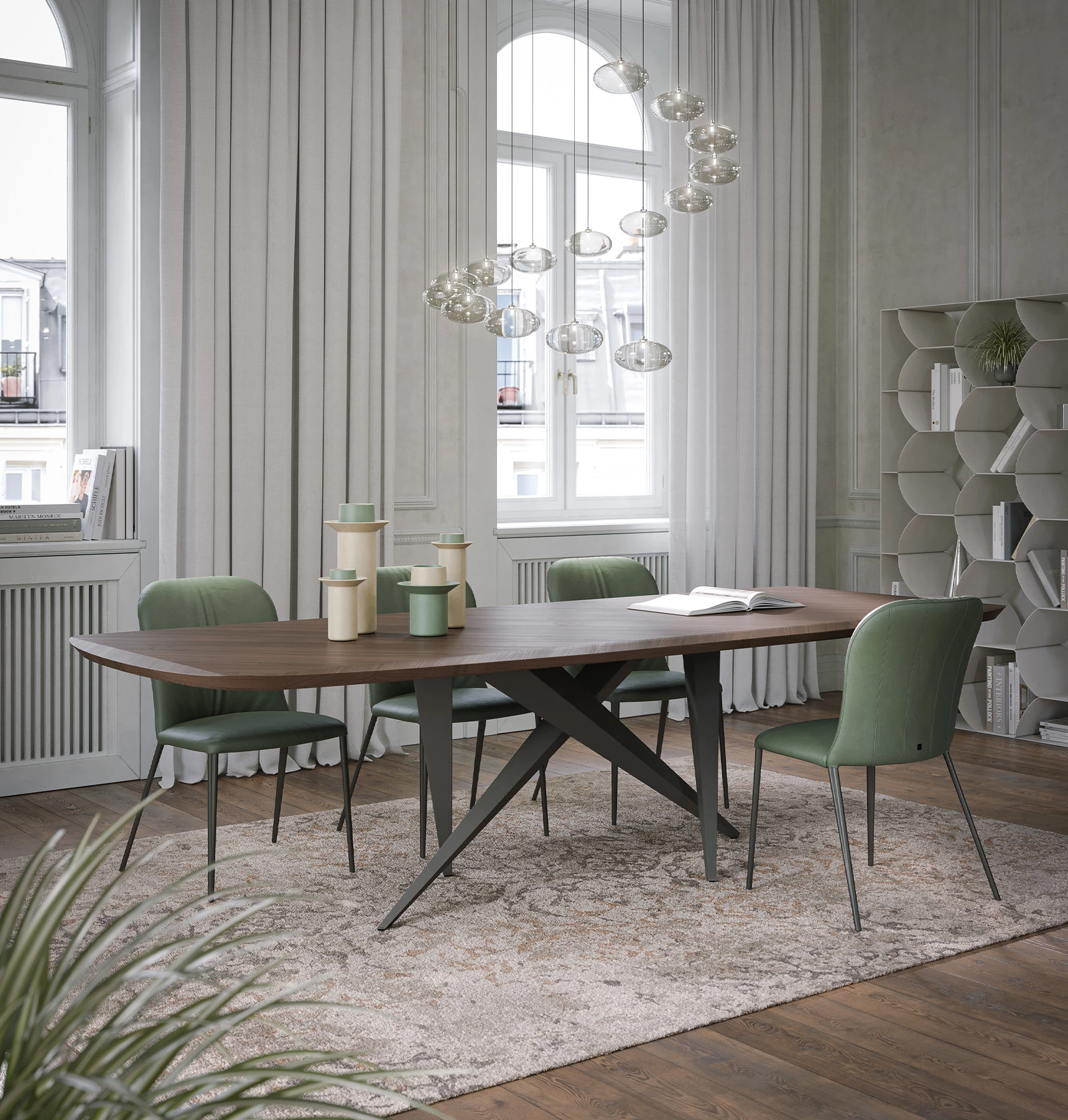 Асханалық үстел Thunder Silk Wood