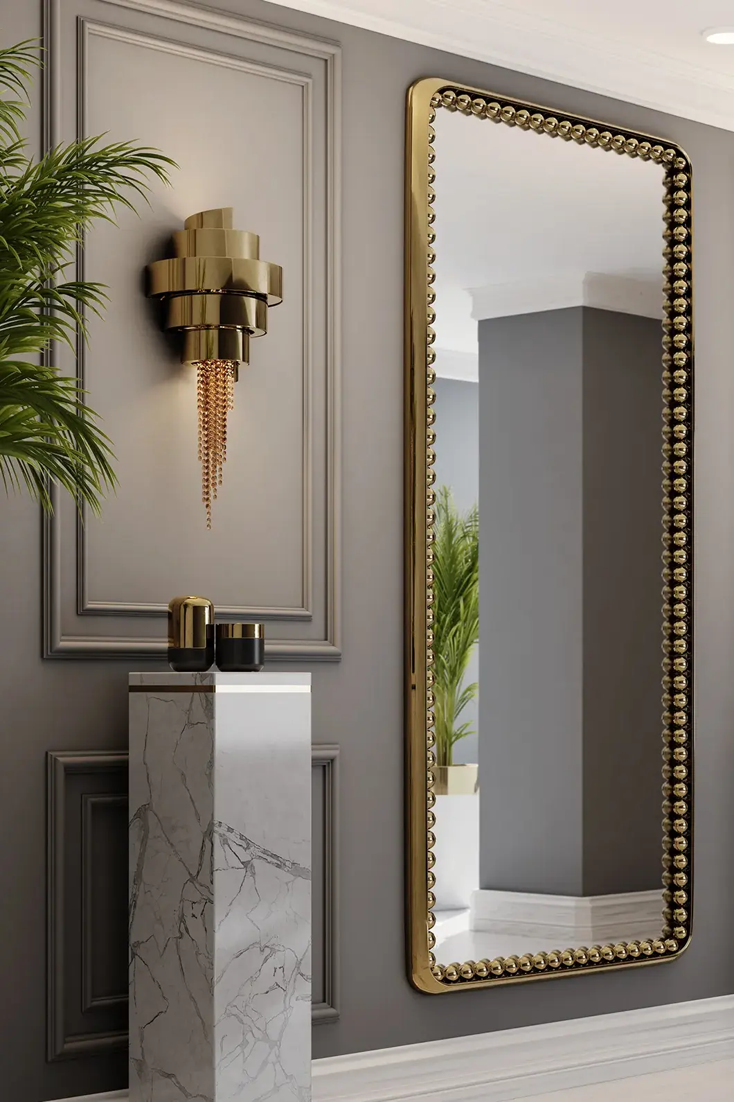 Прямоугольное зеркало Orbit