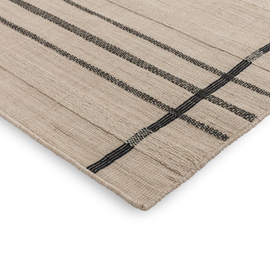 Кілем сыртқы Zona Charcoal Line | Өлшемі: 200 x 280 см