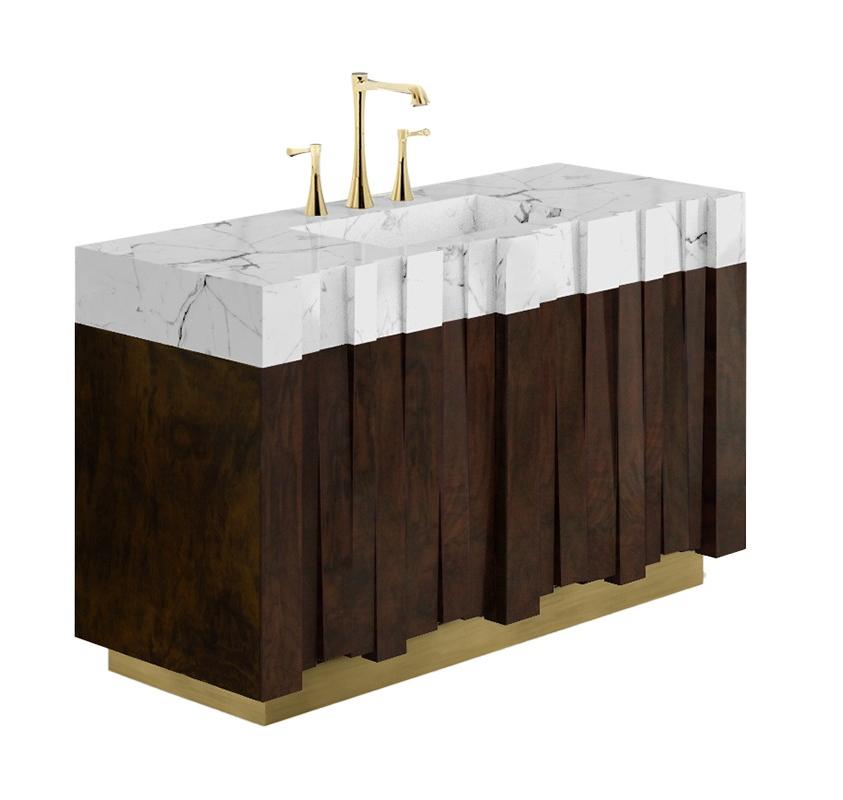 Тумба с раковиной Geoglyph Single