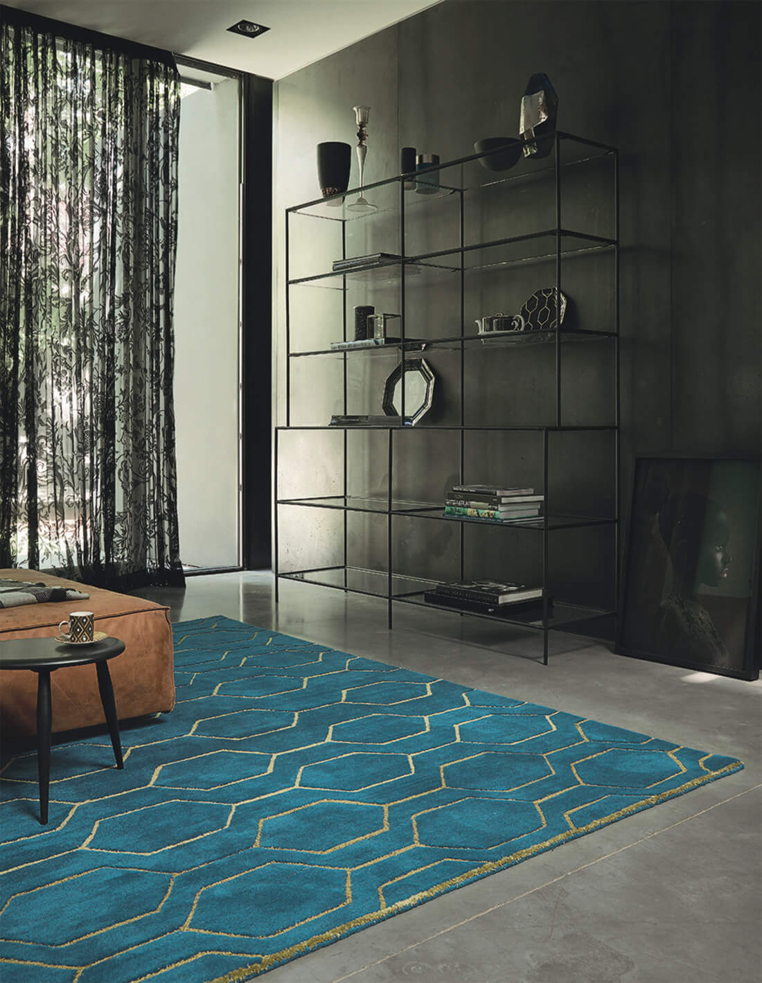 Кілем Arris Teal 37307 | Өлшемі: 120 x 180 см