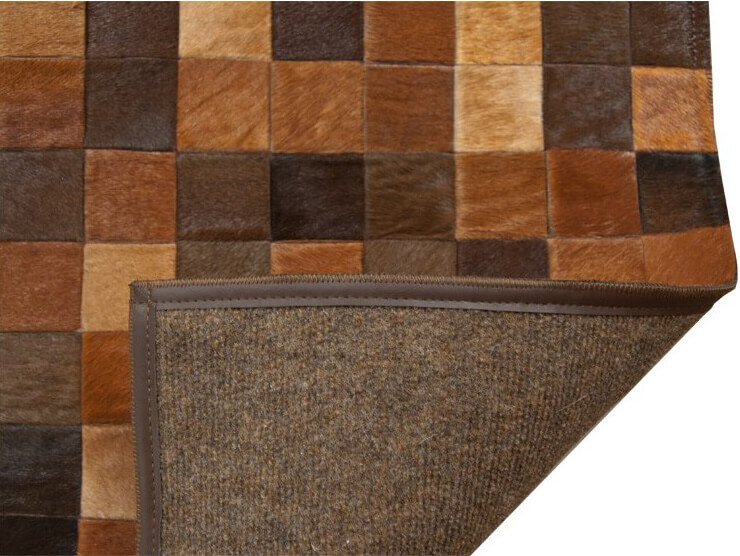 Ковер из коровьей шкуры Mosaic Multicolour col.1