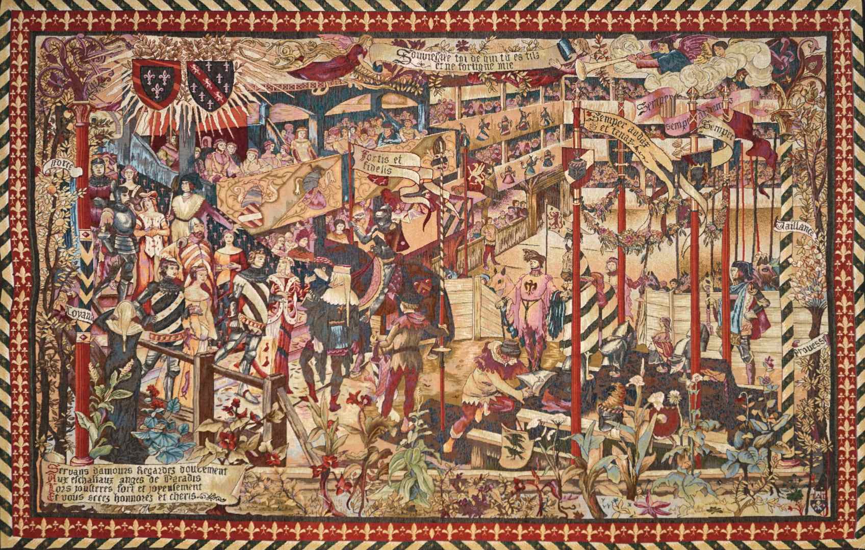 Гобелен «Средневековый турнир»