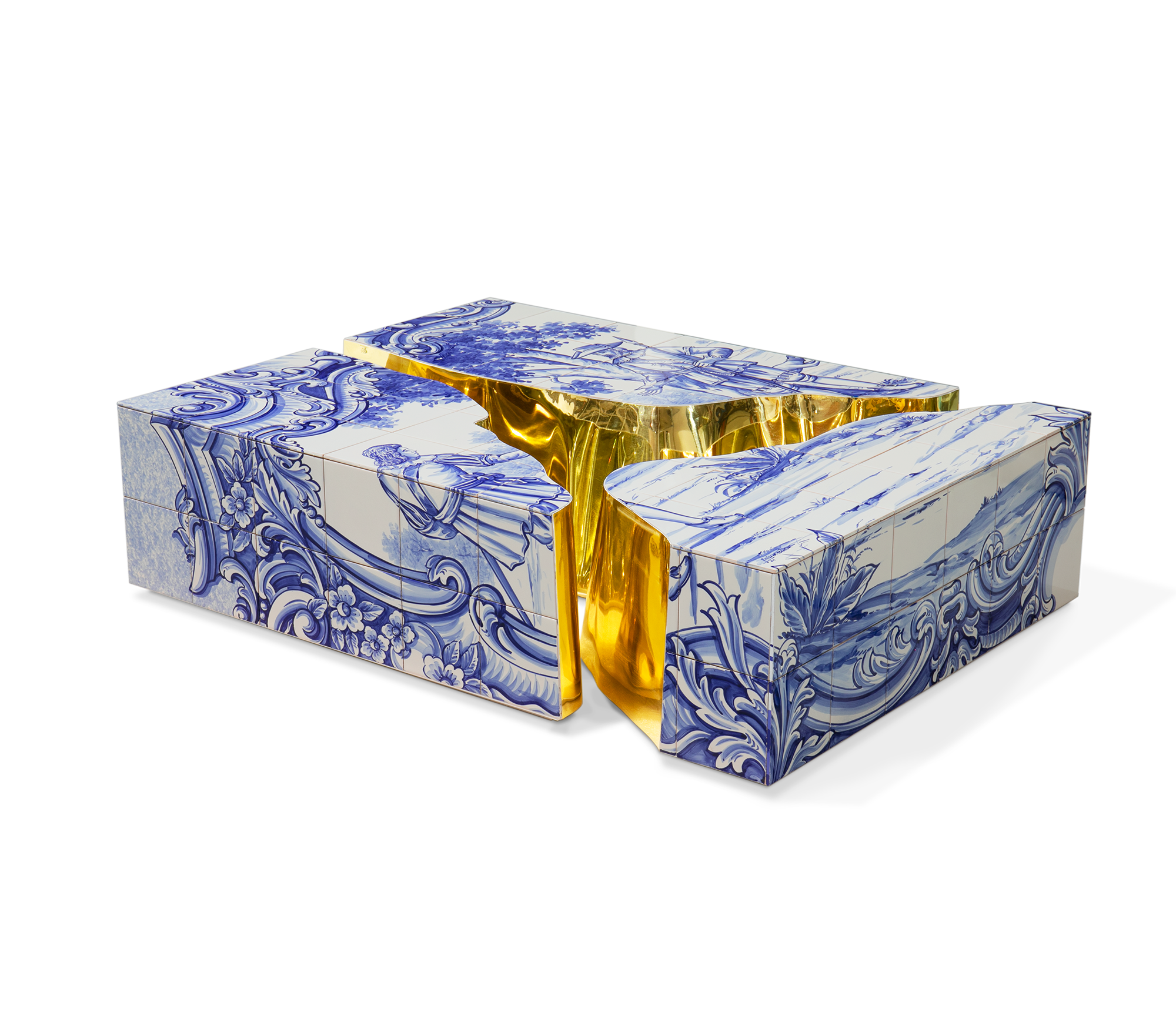 Журнальный стол Fissure Tile