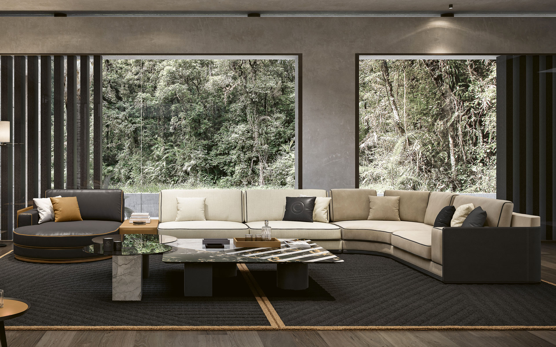 Модульный диван