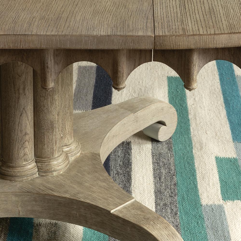 Овальный обеденный стол Longwood Greyed Oak