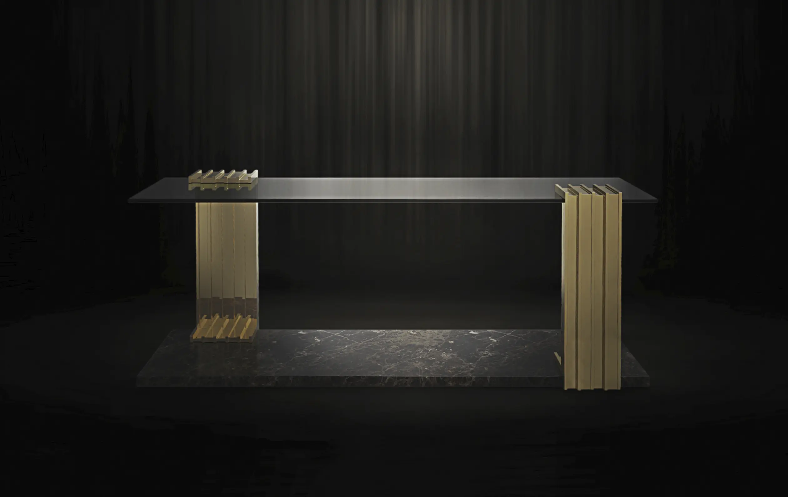 Длинный приставной стол Whirlwind - 2