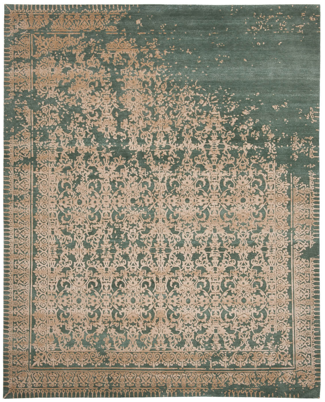 Кілем Ferrara Rocked Green | Өлшемі: 280 x 360 см