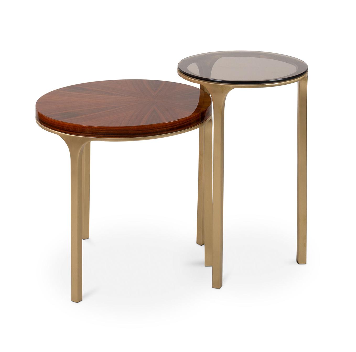 Двухъярусный приставной столик