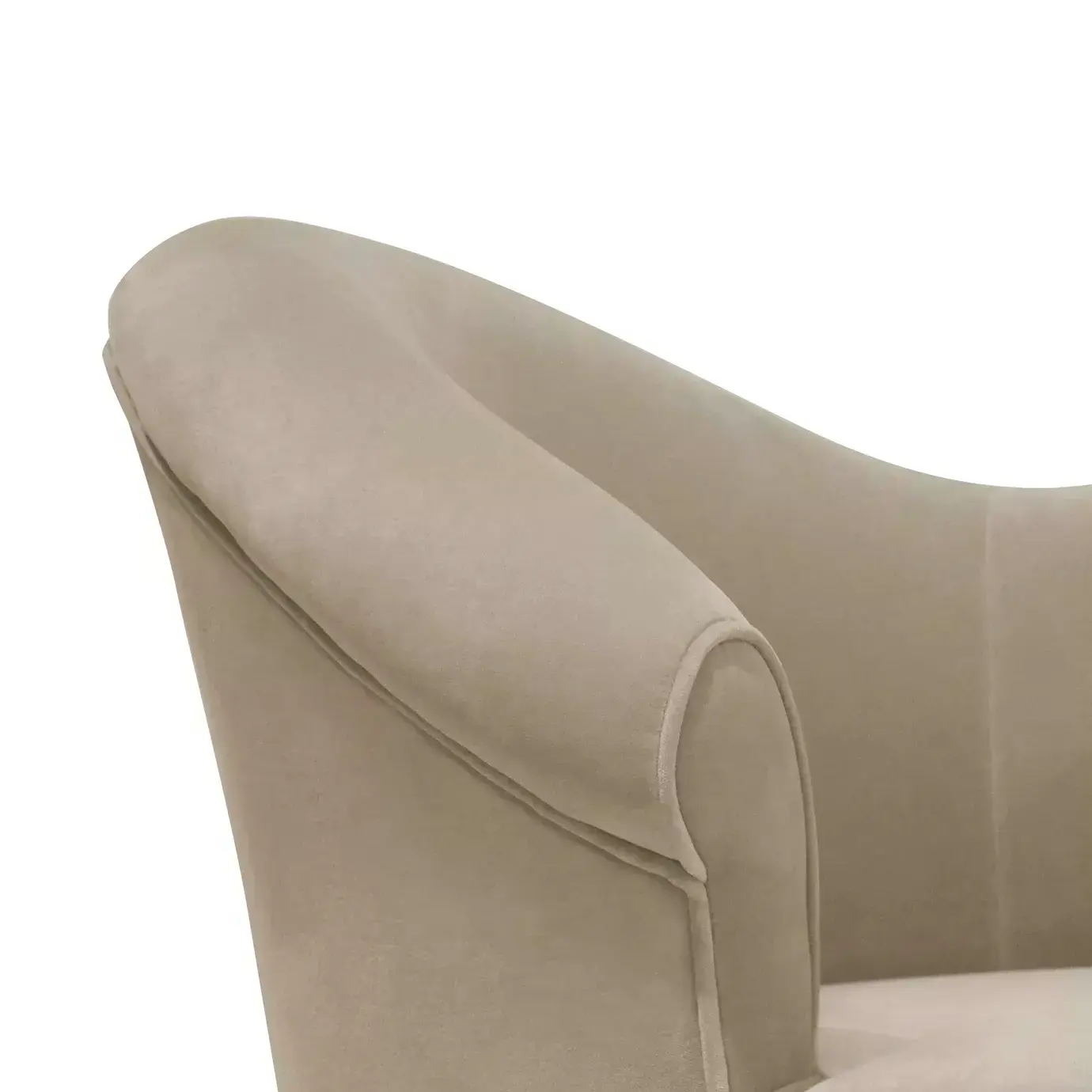 Диван с цветочным узором на металлическом основании Colette