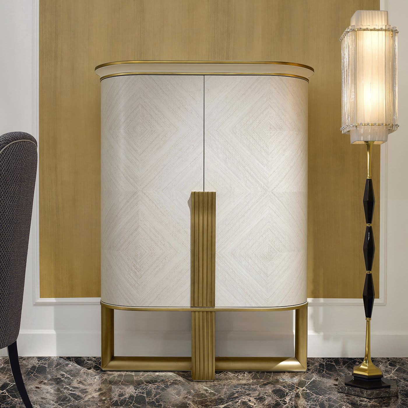 Барный шкаф Oliver Gold