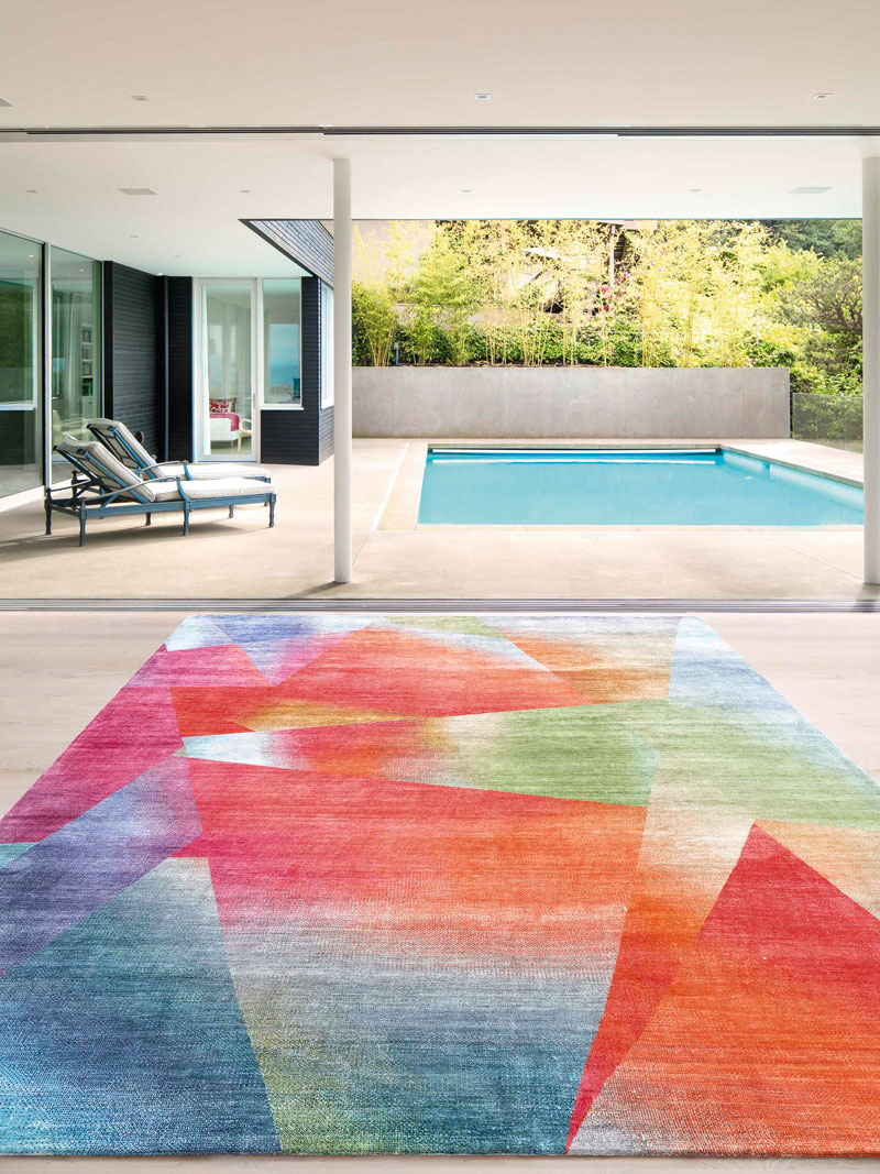 Роскошный ковер ручной работы Crystal