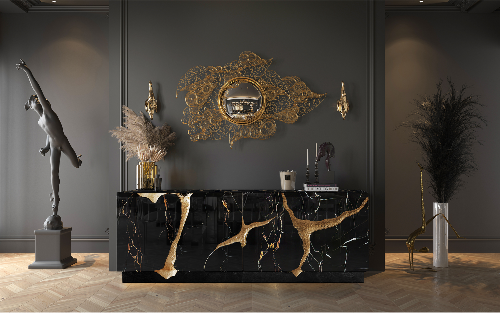 Буфет Black & Gold Opulent