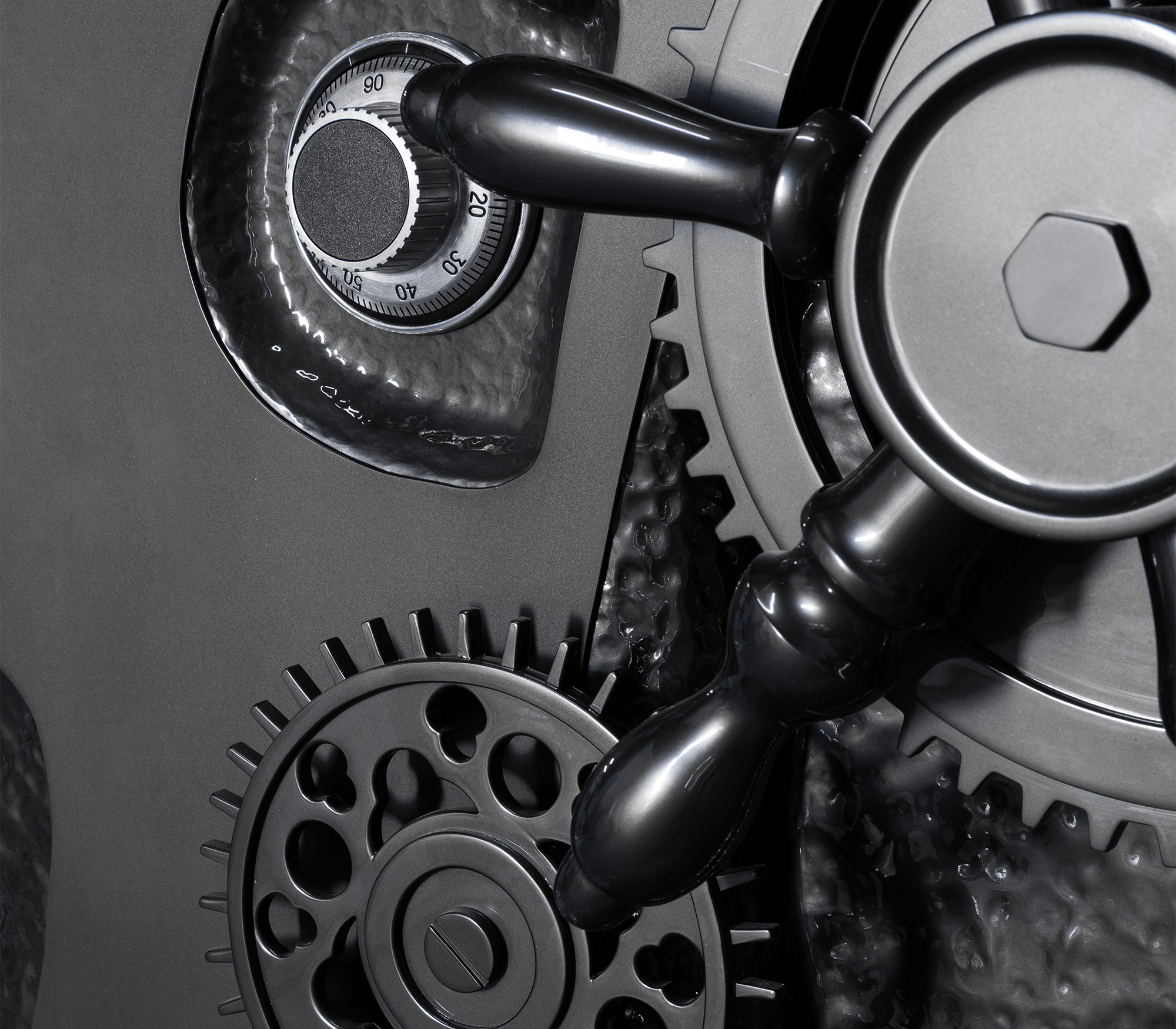 Сейф Tycoon Matte Grey Elite