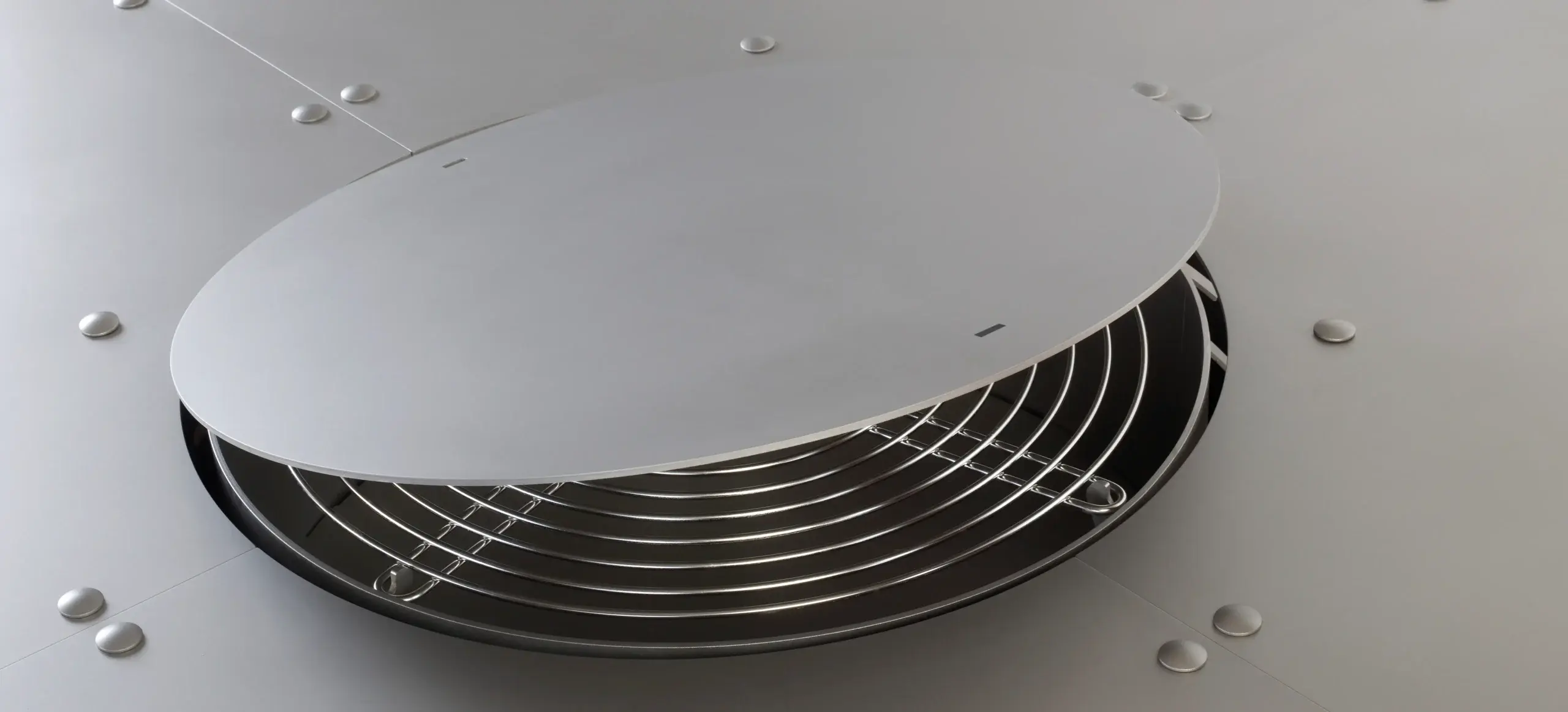 Inox болаттан жасалған ашық мангал Zero