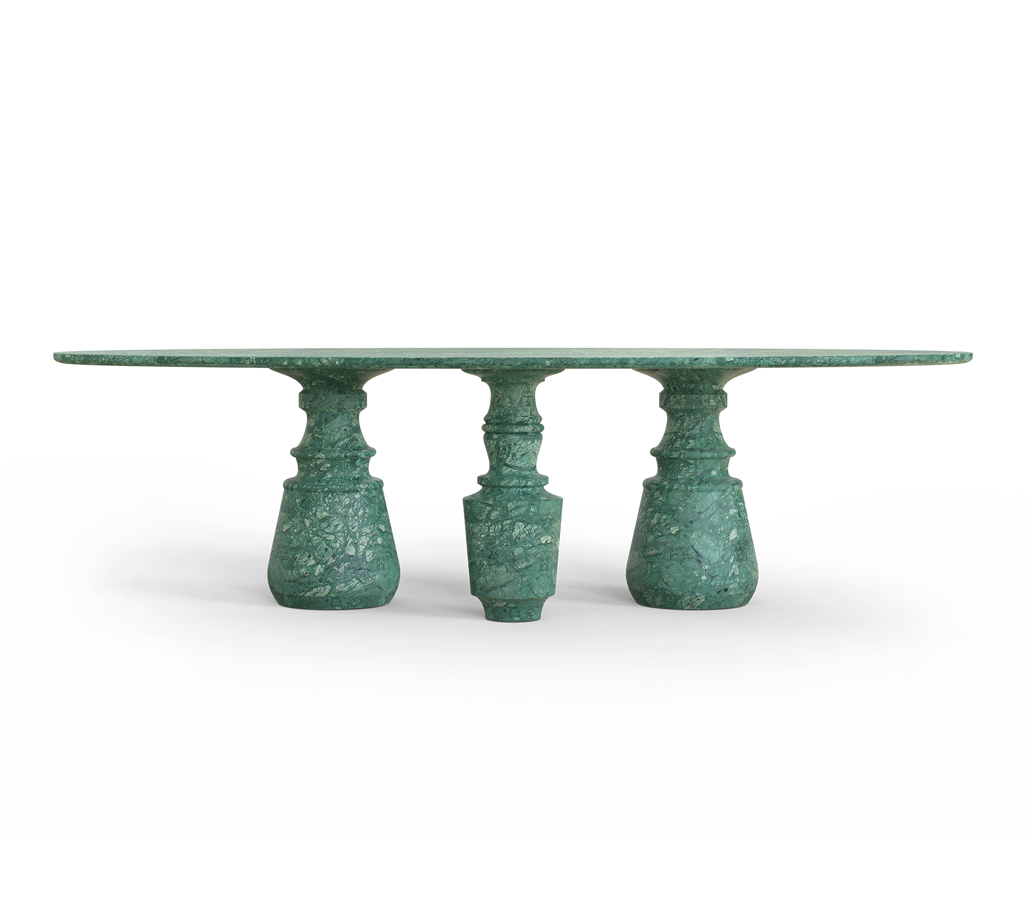 Овальный обеденный стол Obsidian Oval XL Guatemala