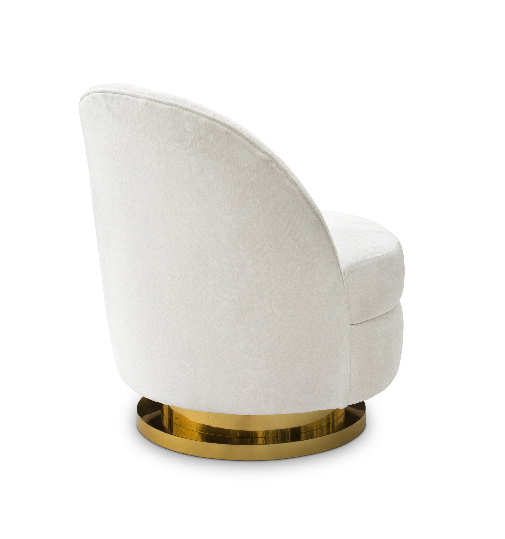 Одноместный диван белый Galen