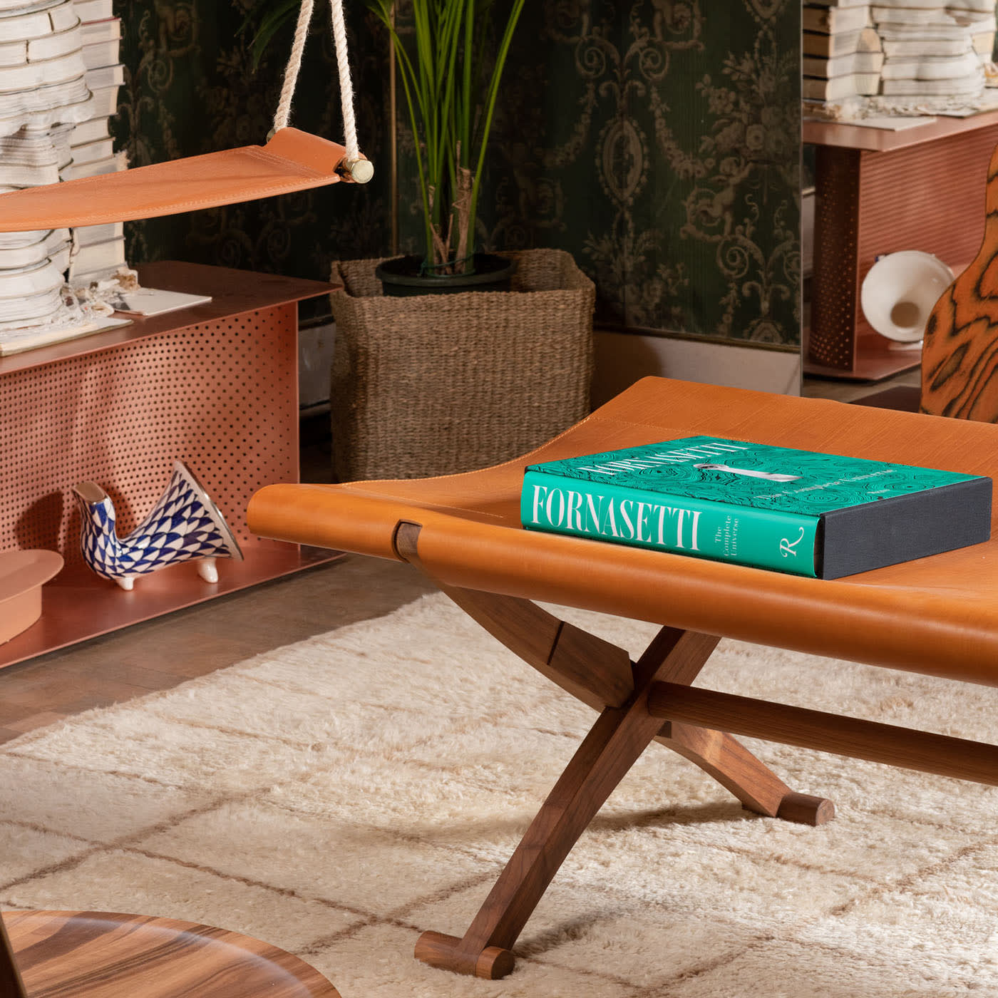 Скамья Branda из кожи