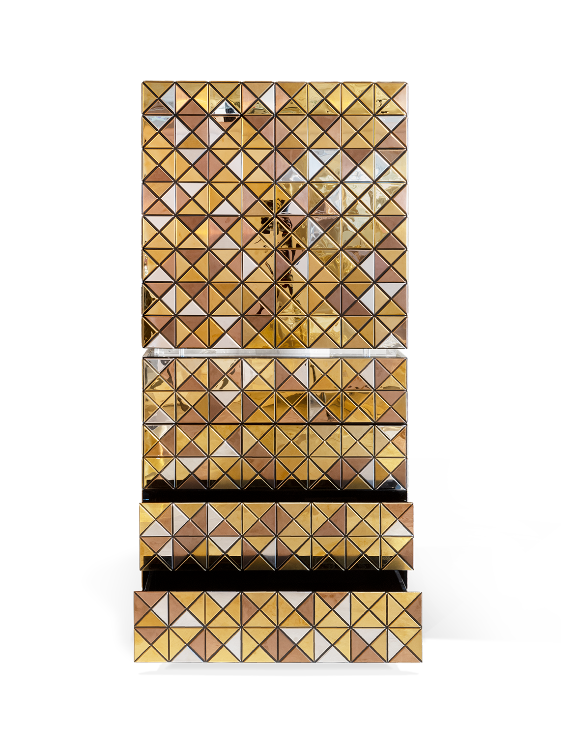 Шкаф Mosaic II Gold
