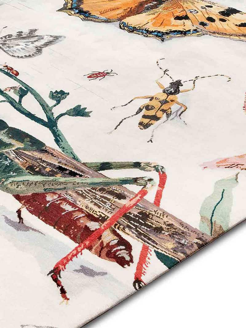 Қолмен жасалған кілем Grasshopper