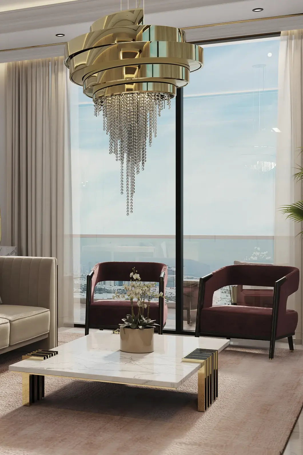 Люстра Art Deco - 4