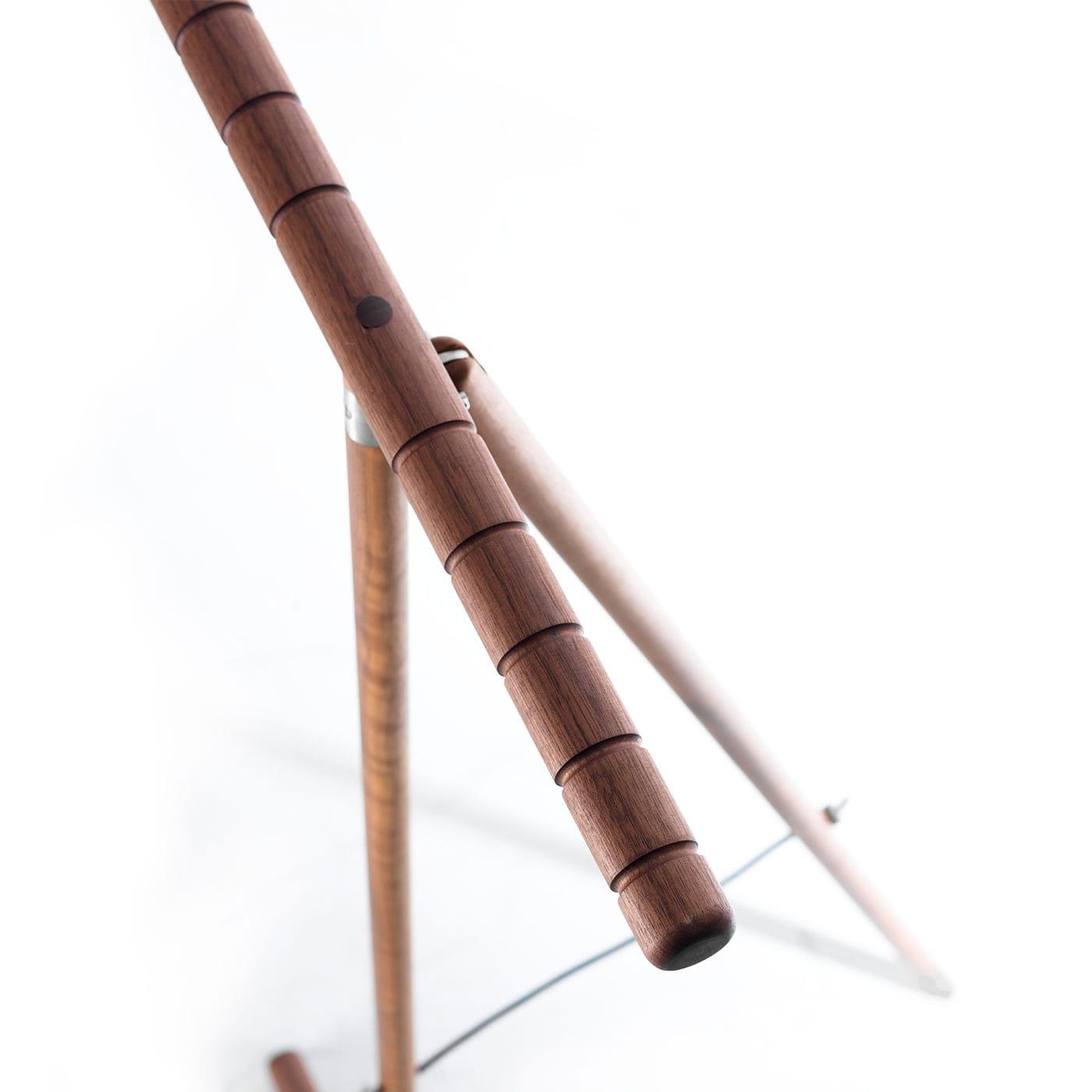 Напольная вешалка коричневая Spalla