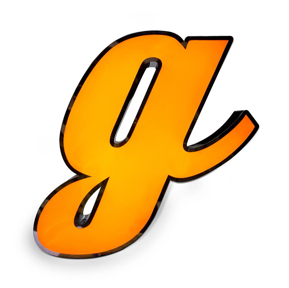 Декоративный светильник Glowing Letter G