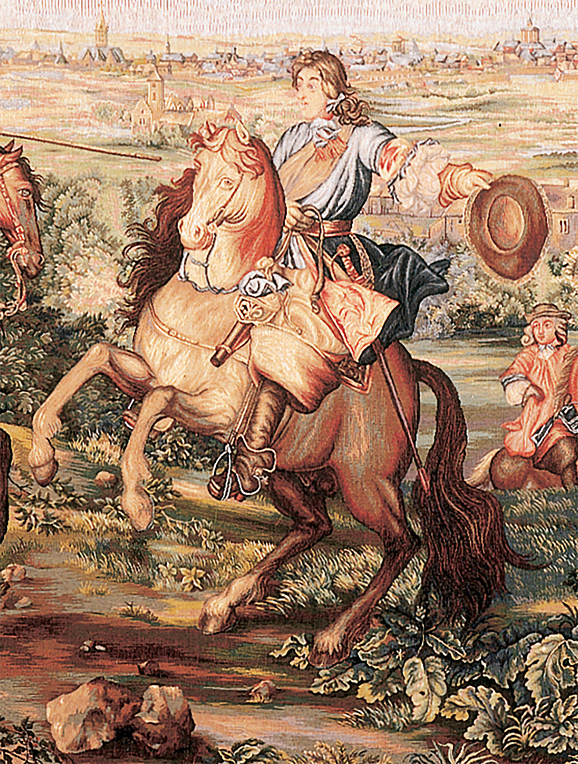 Гобелен «Захват Лилля, орнаменты» | Размер: 110 × 150 см Гобелен «Захват Лилля, орнаменты» | Размер: 110 × 150 см