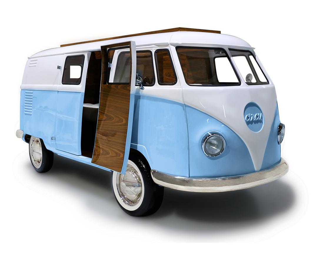 Балалар төсегі Traveler’s Caravan Blue