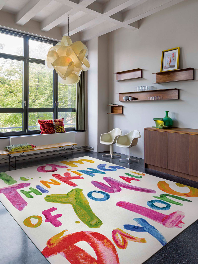 Роскошный ковер ручной работы I am thinking...