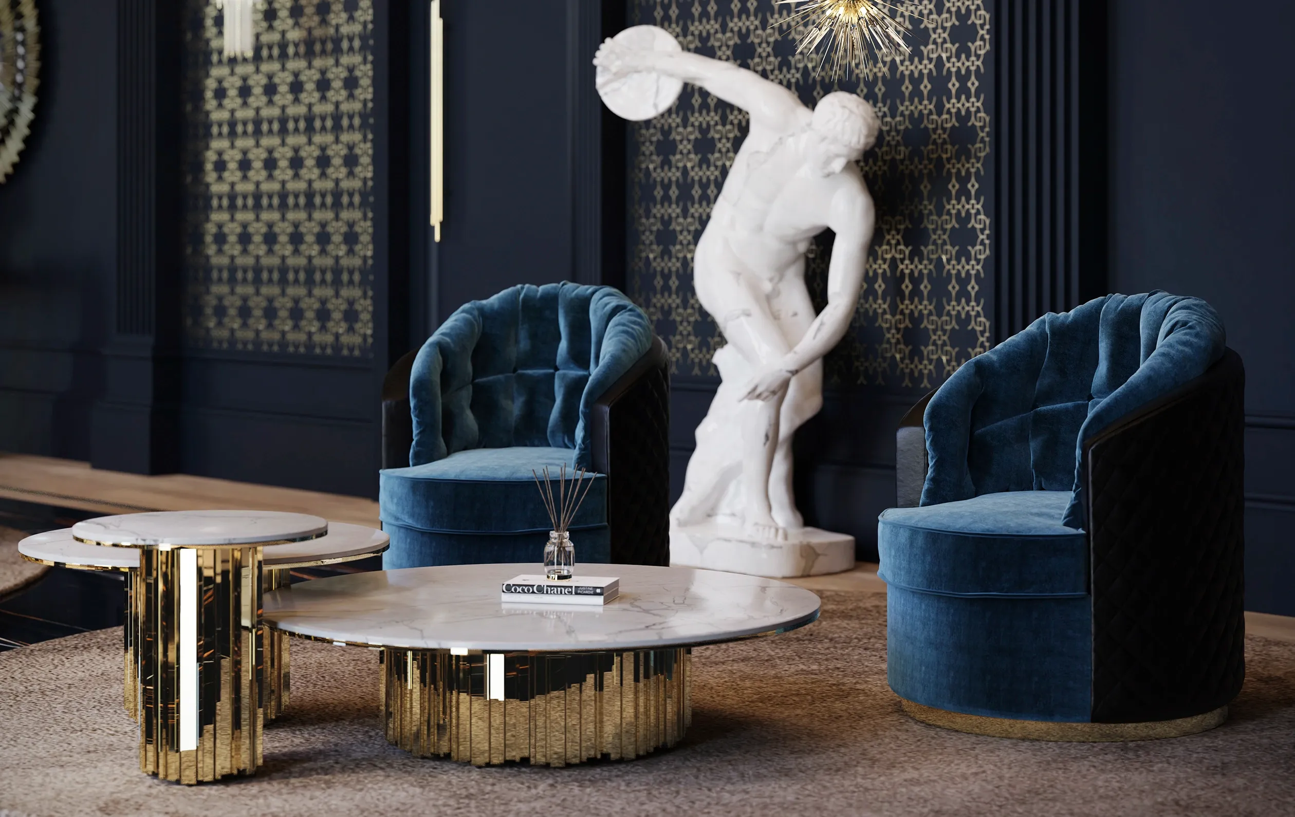 Поворотное кресло Luxe - 4