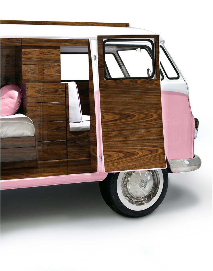 Кровать для детей Traveler’s Caravan Pink