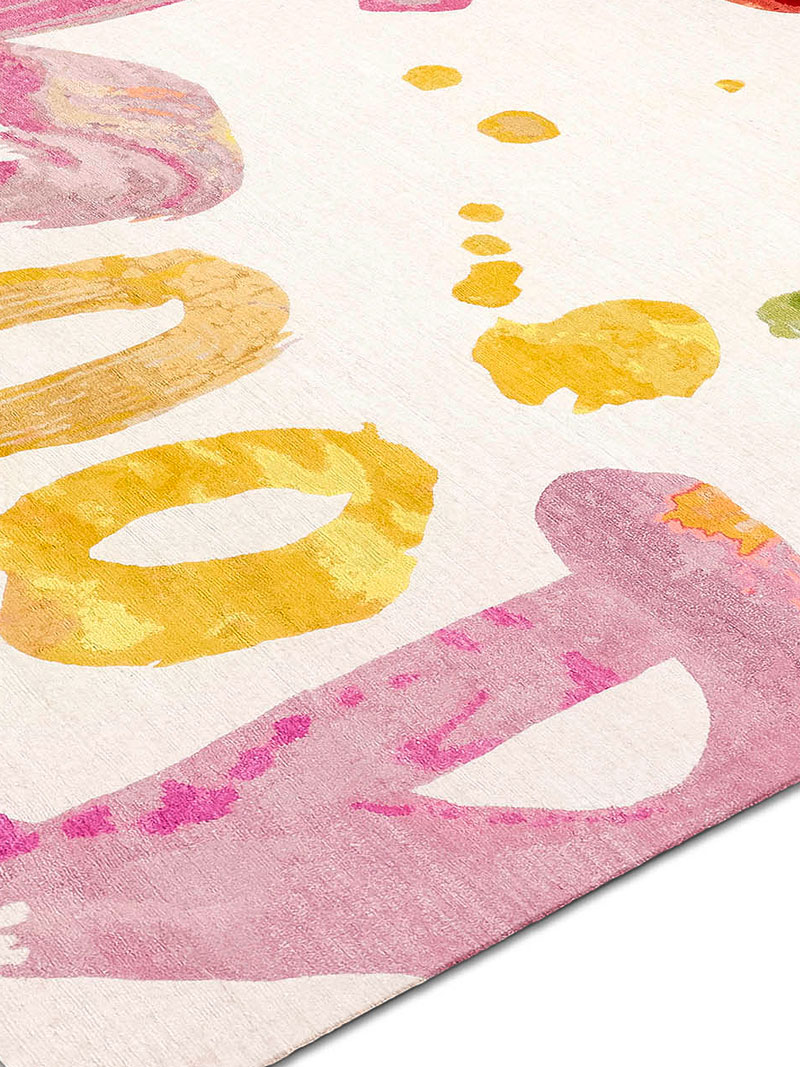 Роскошный ковер ручной работы Life is Good