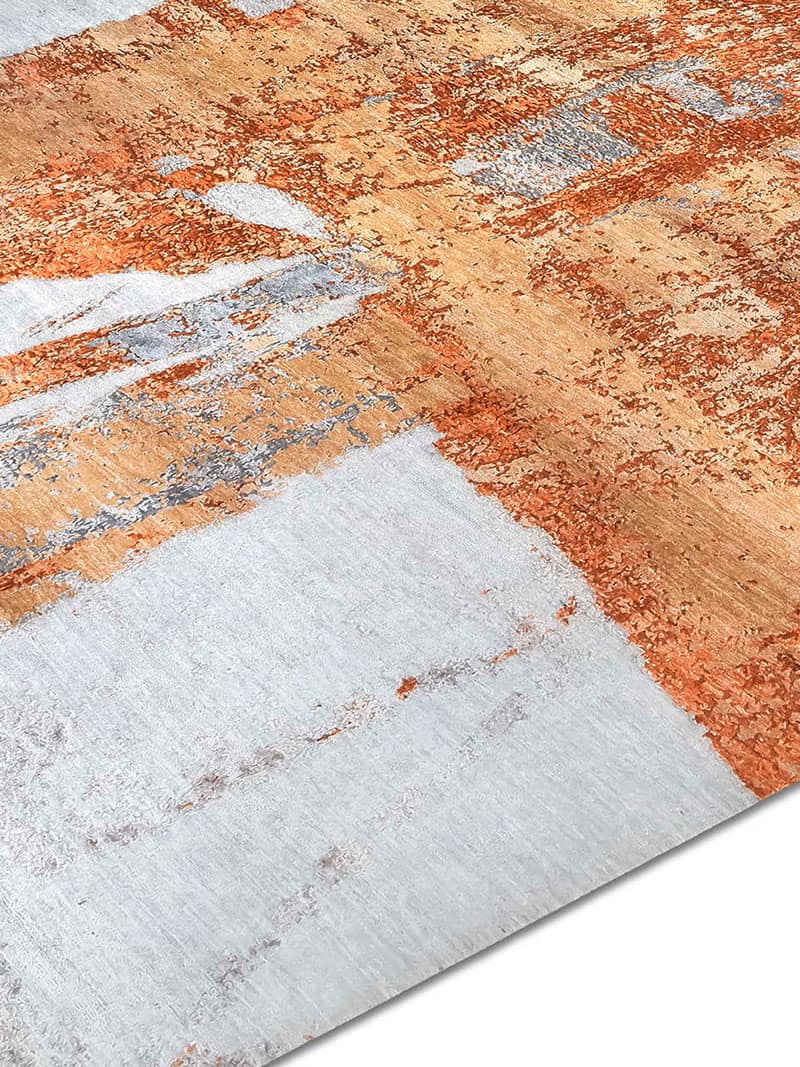 Қолмен жасалған кілем Rusty | Өлшемі: 305 x 427 см