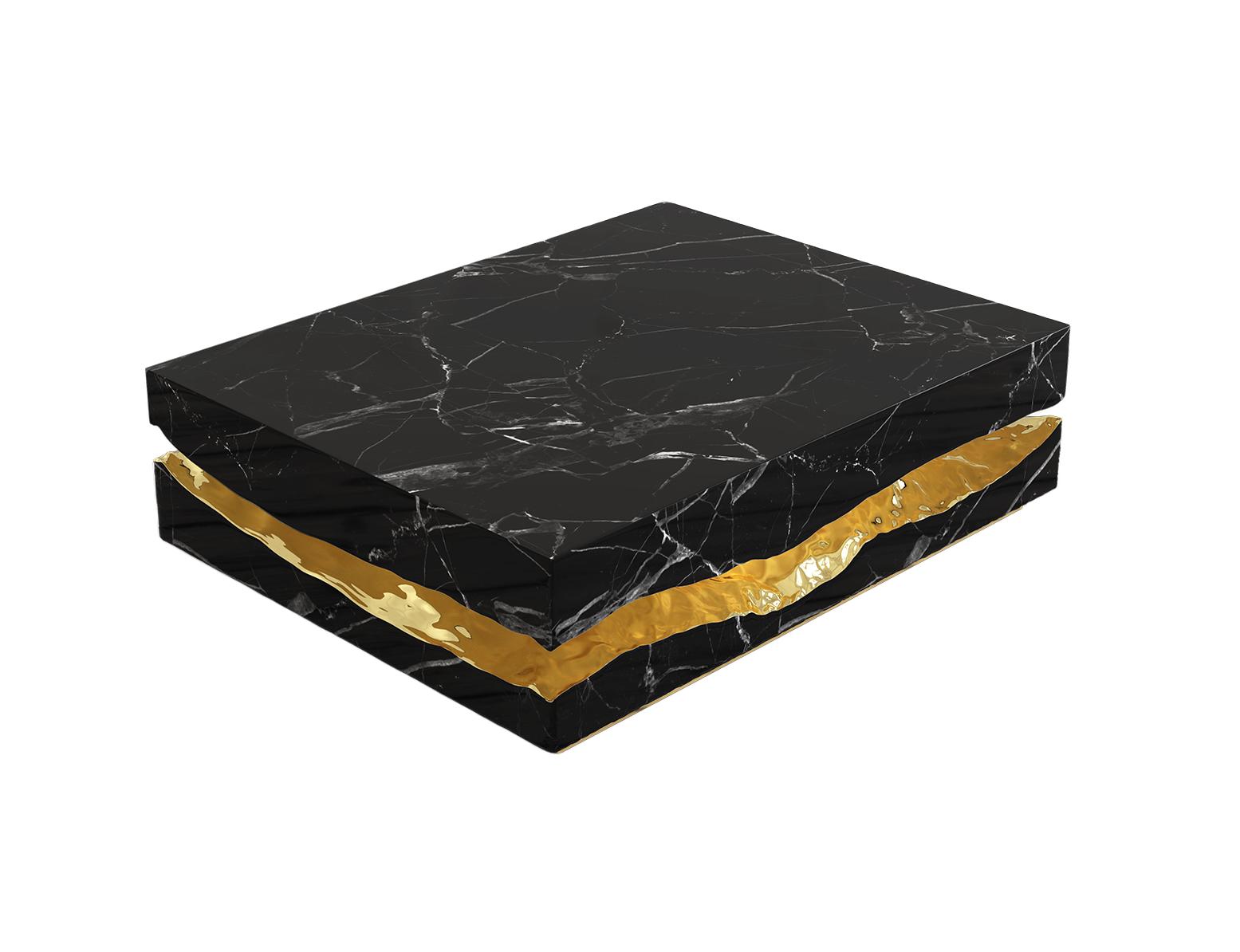 Обеденный стол Boulder Nero Stone