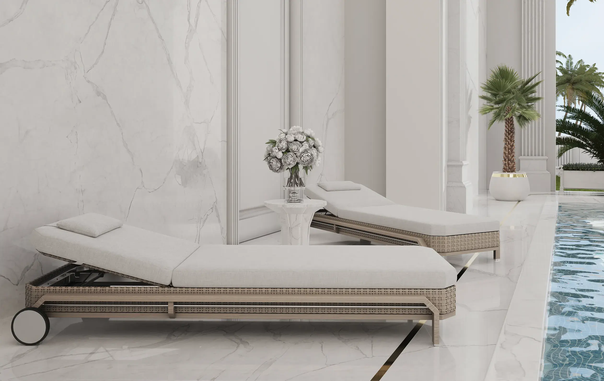 Шезлонг Heritage деревянный - 5