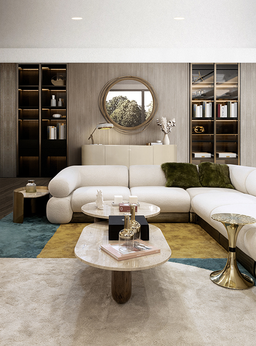 Овальный приставной стол Franklin Scott - 8