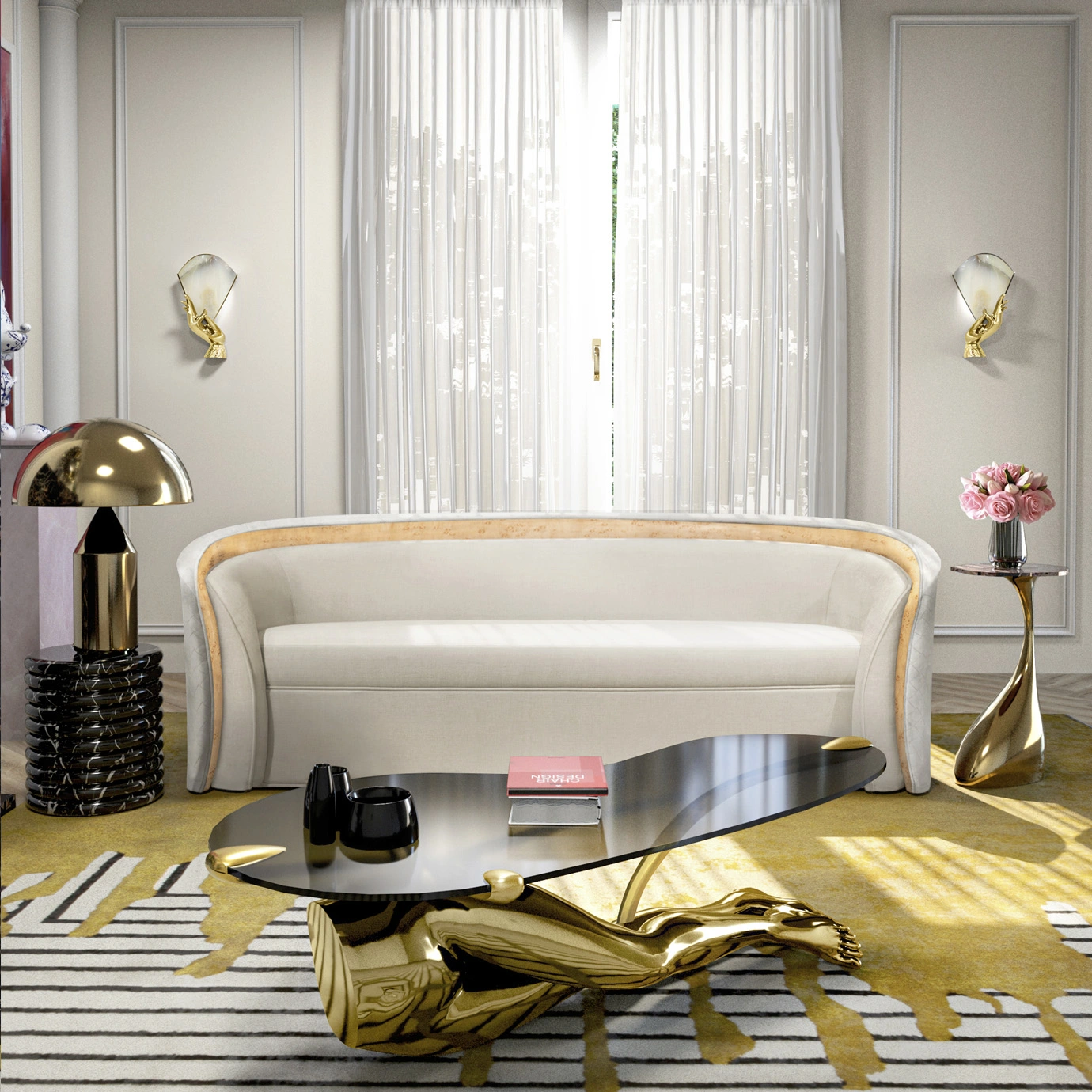 Настенное бра Muse Alabaster